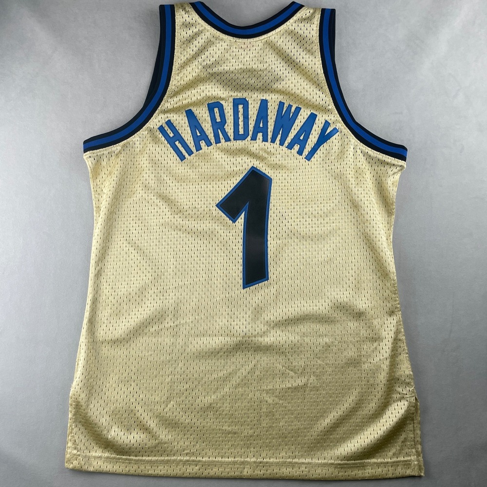Mitchell & Ness Jersey Men M Gold HWC Swingman Penny Hardaway NBA 93-94 Magic‎ 1 - Picture 3 of 7